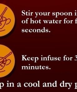 saffron spoon tea how to use instruction