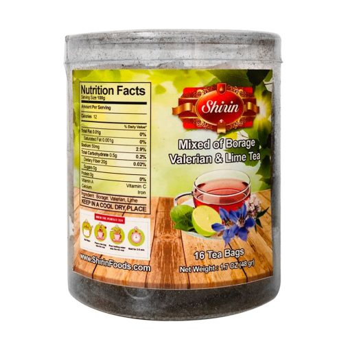 SHIRIN Mixed of Borage, Valerian & Lime Teabag