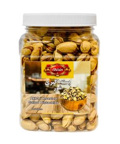 SHIRIN Akbari Roasted Salted Pistachios 16 OZ, پسته اکبری شور